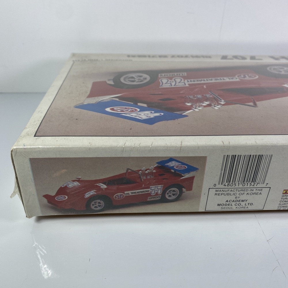 Academy Minicraft March 707 Motorized 1/24 Scale Sealed Racing Model Car Kit - Picture 5 of 5